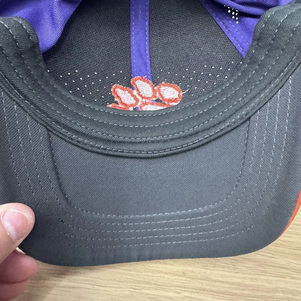 Clemson Tigers Hat Cap Strap Back Purple Legacy91‎ Nike On Field Youth Sideline